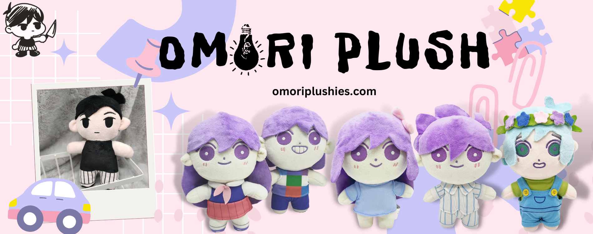 Omori Plush ⚡️ OFFICIAL Omori Stuffed Toy Store