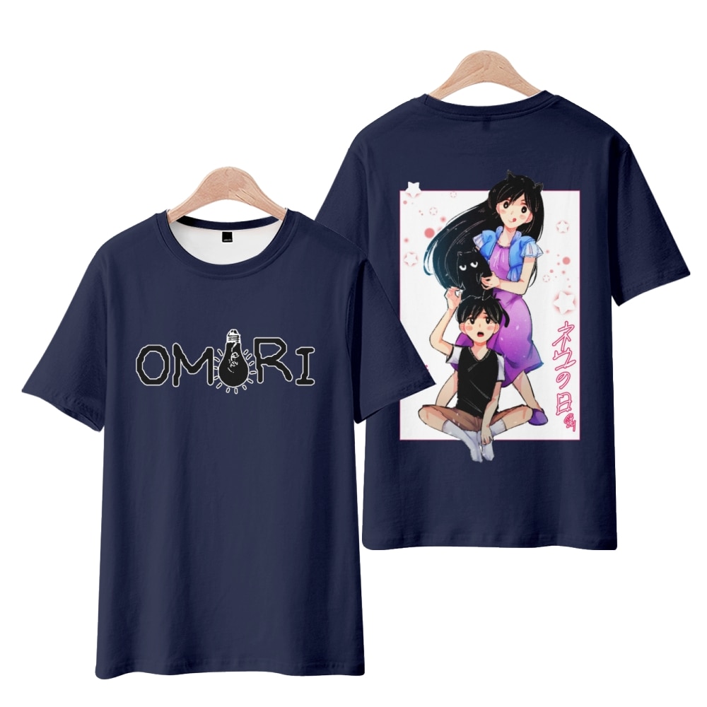 New Printed Omori T shirt Unique Pullover Hip Hop Tee Shirt Streetwear Crewneck Men Womens Tops 1 - Omori Plush