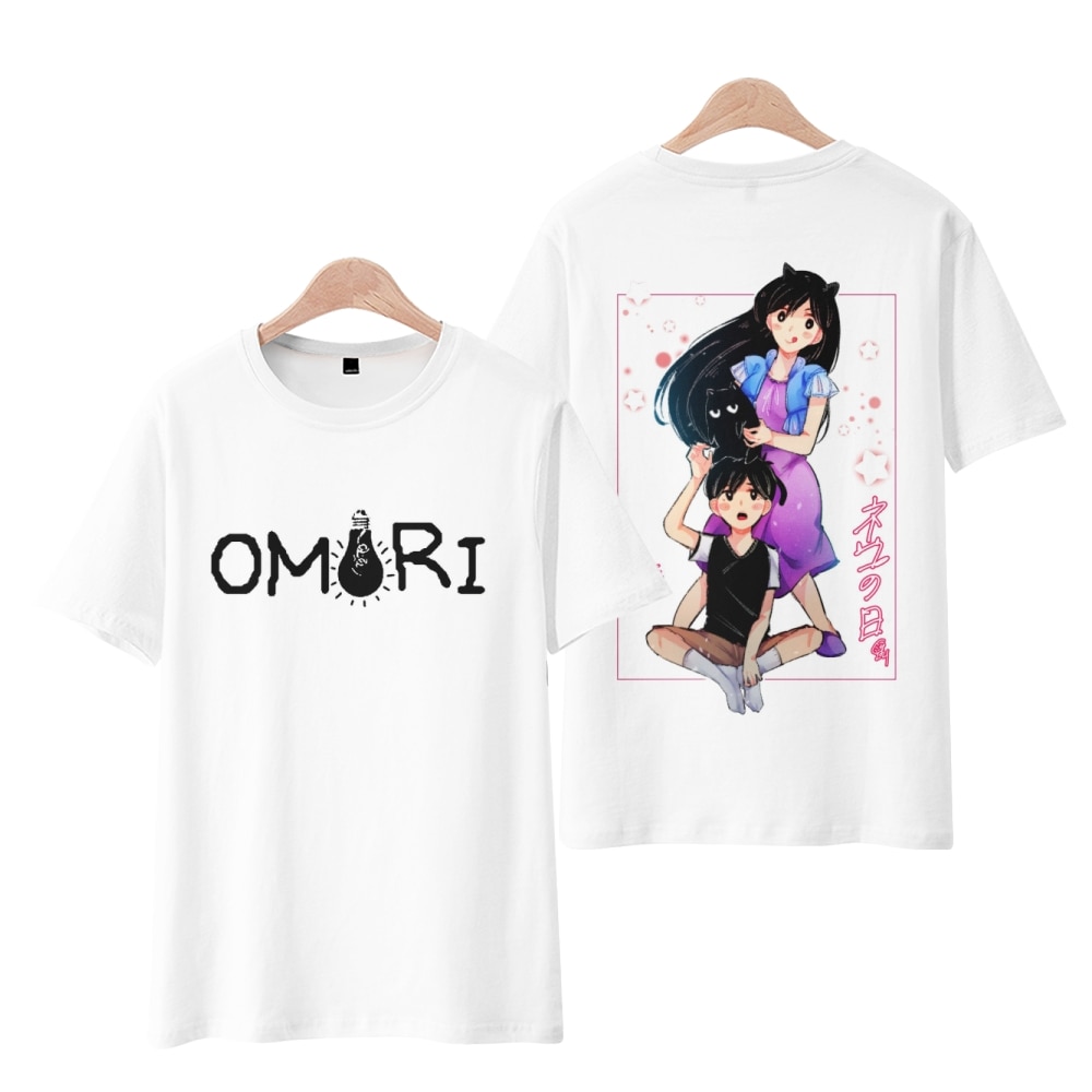 New Printed Omori T shirt Unique Pullover Hip Hop Tee Shirt Streetwear Crewneck Men Womens Tops 5 - Omori Plush