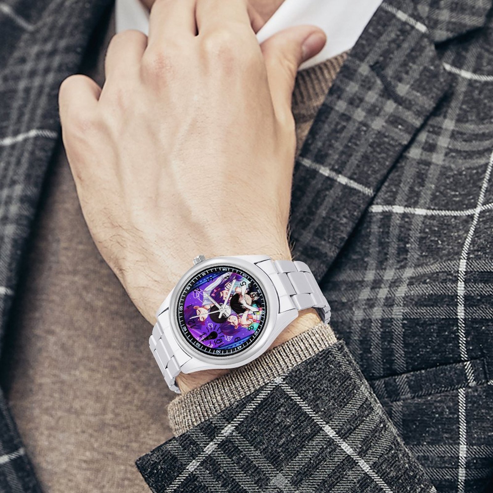 Omori Collage Quartz Watch Video Game Stylish Woman Wrist Watch Design Stainless Fitness Design Wristwatch 3 - Omori Plush