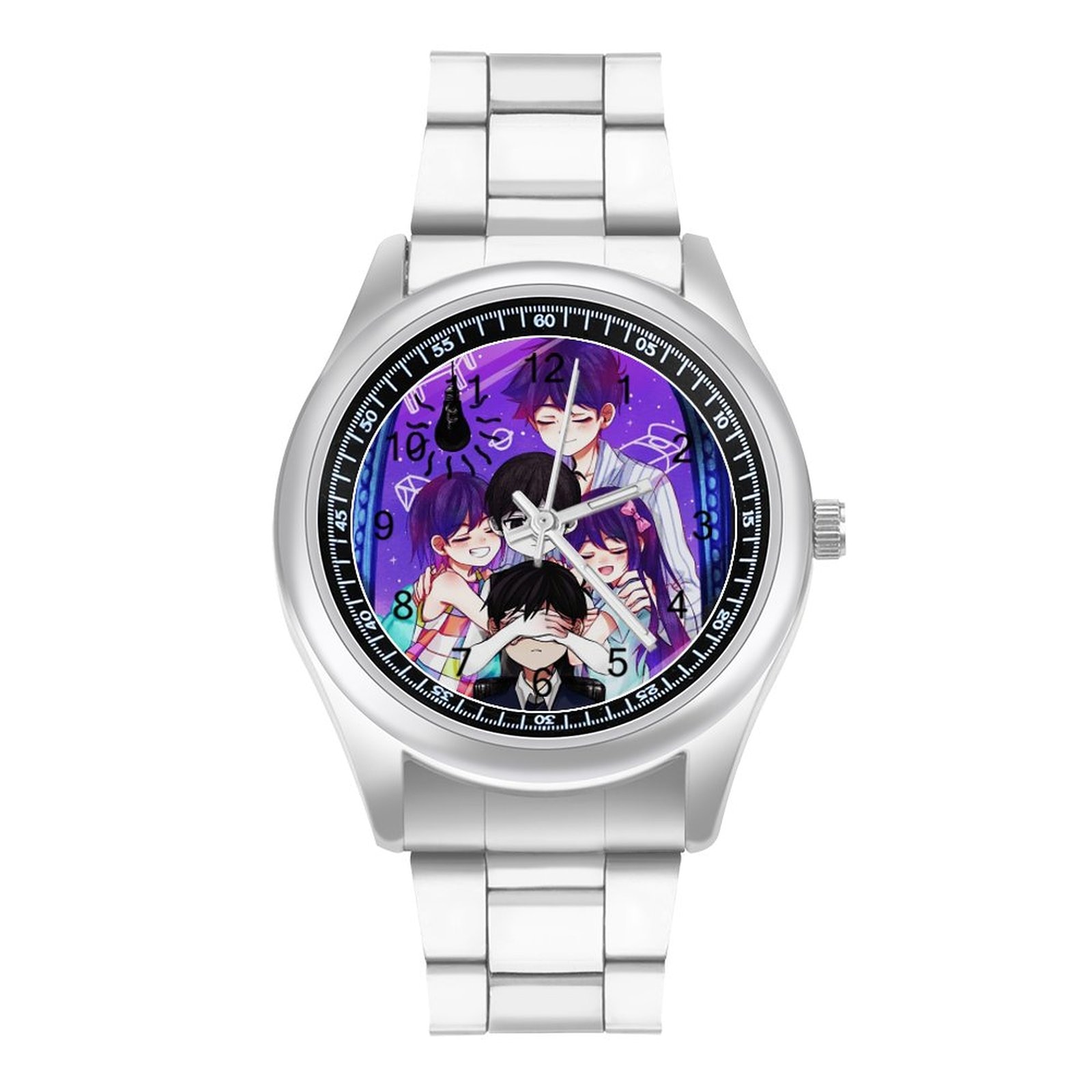 Omori Collage Quartz Watch Video Game Stylish Woman Wrist Watch Design Stainless Fitness Design Wristwatch - Omori Plush