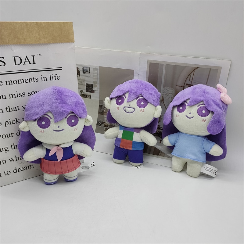 Omori Plush Doll Cartoon Stuffed Pillow Toy Plushies Figure Cute Gifts Omori Cosplay Props Merch Game 3 - Omori Plush