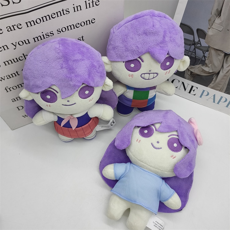Omori Plush Doll Cartoon Stuffed Pillow Toy Plushies Figure Cute Gifts Omori Cosplay Props Merch Game 5 - Omori Plush